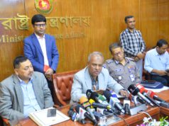 বাংলাদেশে কারো নিরাপত্তা নিয়ে শঙ্কা নেই- স্বরাষ্ট্র উপদেষ্টা